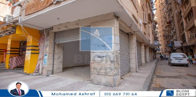 محل تجاري للإيجار فى زيزينيا - قسم الرمل - الإسكندرية