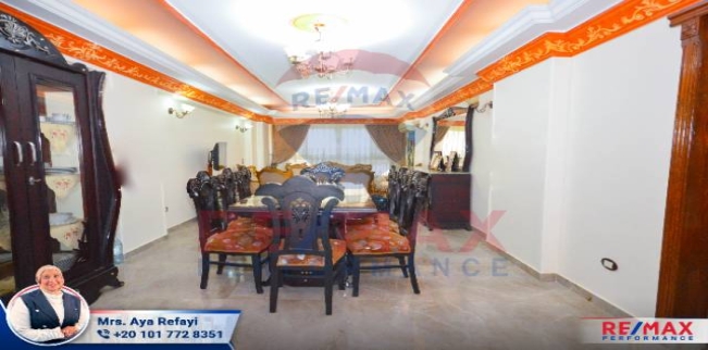 شقة للبيع فى سموحة - قسم سيدى جابر - الإسكندرية
