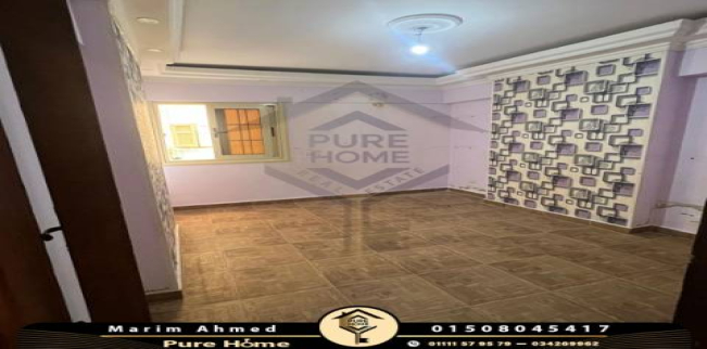 شقة للبيع فى سموحة - قسم سيدى جابر - الإسكندرية