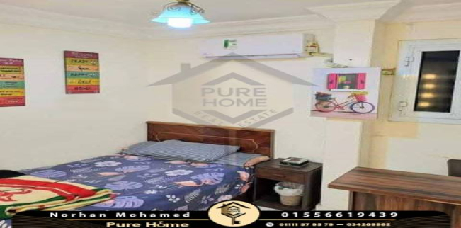 شقة للإيجار فى كامب شيزار - قسم باب شرقي - الإسكندرية