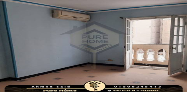 شقة للبيع فى سيدي بشر - قسم المنتزه - الإسكندرية