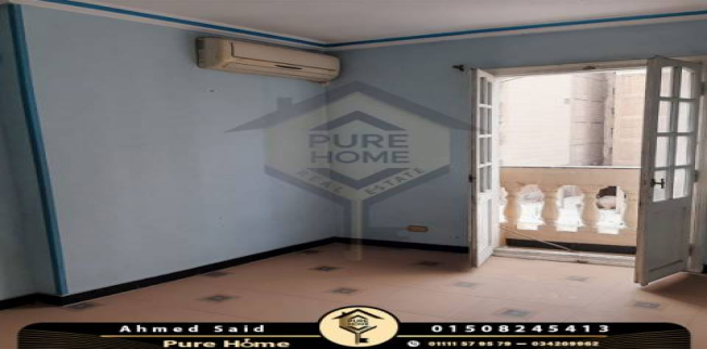 شقة للبيع فى سيدي بشر - قسم المنتزه - الإسكندرية