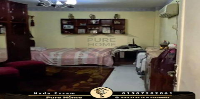 شقة للبيع فى ميامي - قسم المنتزه - الإسكندرية