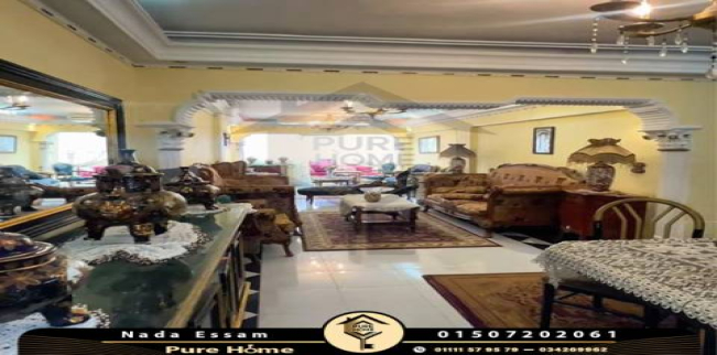 شقة للبيع فى ميامي - قسم المنتزه - الإسكندرية