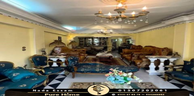 شقة للبيع فى ميامي - قسم المنتزه - الإسكندرية